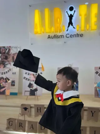 Graduation celebration and school transition milestone