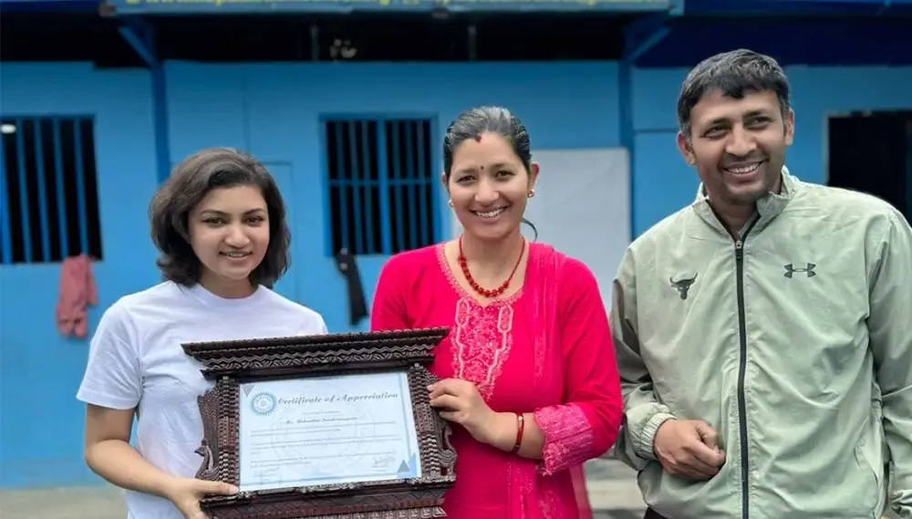 ALRITE team in Nepal during the autism education collaboration